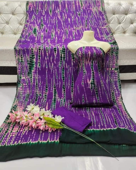3pc Winter Linen Dress Purple2