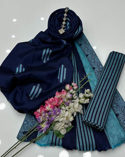 3pc Winter Sussi Banarsi Barosha Dress